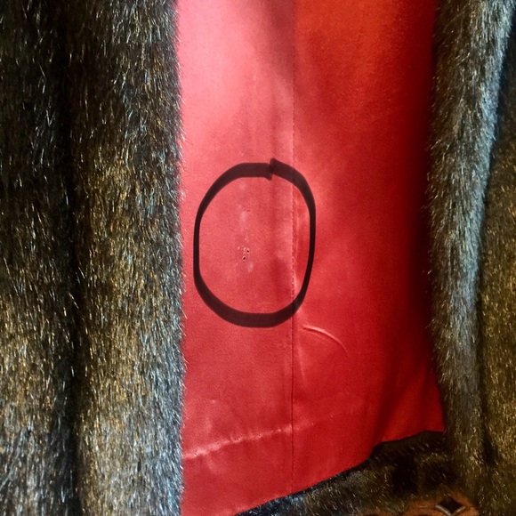 Vintage Jordache Faux Fur Coat - Picture 4 of 4